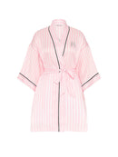 Victoria's Secret - Sleep & Lingerie Robes Signature Satin Short Piped Robe - Signature Satin Short Piped Robe
