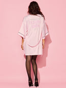 Victoria's Secret - Sleep & Lingerie Robes Signature Satin Short Piped Robe - Signature Satin Short Piped Robe