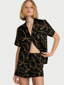Victoria's Secret - Sleep & Lingerie Pajamas Sets Signature Satin Short Pajama Set - Signature Satin Short Pajama Set