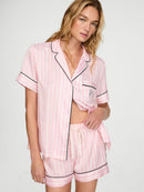Victoria's Secret - Sleep & Lingerie Pajamas Sets Signature Satin Short Pajama Set - Signature Satin Short Pajama Set