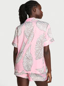 Victoria's Secret - Sleep & Lingerie Pajamas Sets Signature Satin Short Pajama Set - Signature Satin Short Pajama Set