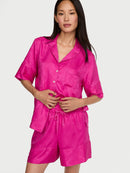 Victoria's Secret - Sleep & Lingerie Pajamas Sets Signature Satin Short Pajama Set - Signature Satin Short Pajama Set