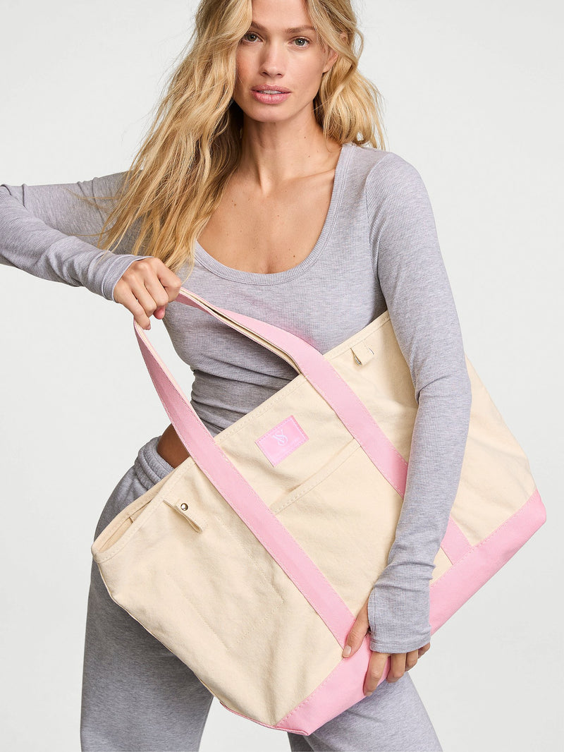 Victoria's Secret - Accessories Bags - VS Icon Large Canvas Tote Bag