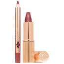 Charlotte Tilbury - Batom - Mini Pillow Talk Lipstick & Liner Set