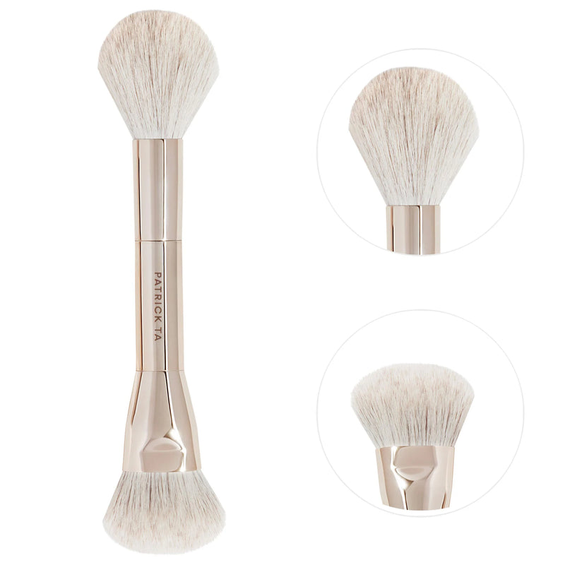 PATRICK TA - Blush - Dual Ended Blush Brush