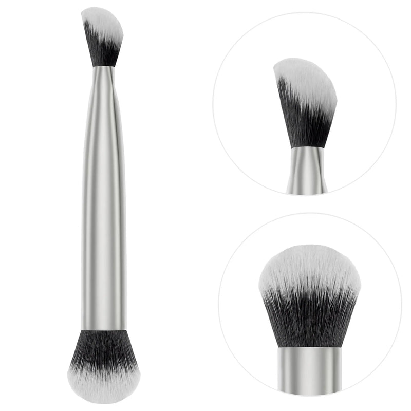 Haus Labs - Face Brushes - Dual-Ended Multi-Purpose Brush