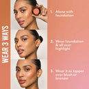 Danessa Myricks Beauty - Iluminador - Yummy Skin Blurring Balm Powder Lowlighter Soft Glow Highlighter