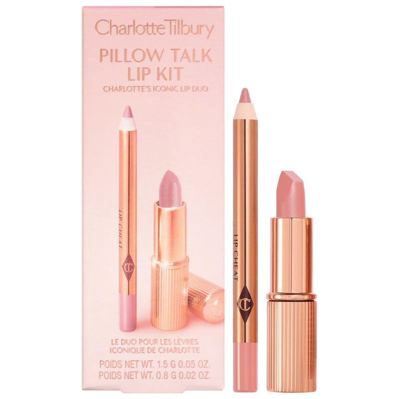 Charlotte Tilbury - Batom - Mini Pillow Talk Lipstick & Liner Set