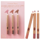 Charlotte Tilbury - Lápis - Mini Iconic Lip Cheat Lip Liner Trio