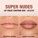 Charlotte Tilbury - Bronzer - Super Nudes Lip Cheat Contour Duo Lip Liner