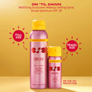 ONE/SIZE - Spray fixador - Mini On 'Til Dawn Makeup Setting Spray with SPF 28