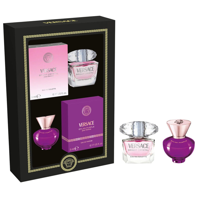 Versace - Perfume - Mini Dylan Purple & Bright Crystal Perfume Set