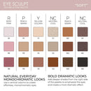 NATASHA DENONA - Sombra - Eye Sculpt Texture & Tone Eyeshadow Palette