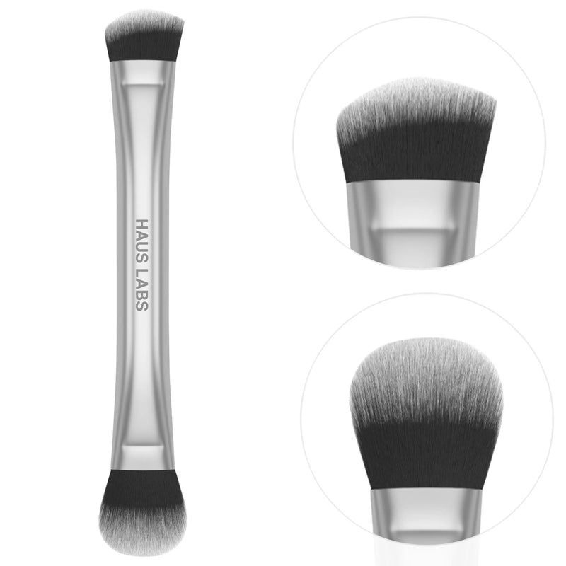 Haus Labs - Face Brushes - Dual-Ended Precision Sculpting Brush