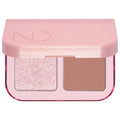 Mia (sparkling wet effect icy pink)/Transition (matte light-medium nude)