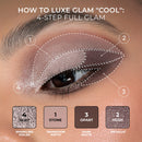 NATASHA DENONA - Sombra - Luxe Glam Compact Quad Eyeshadow Palette