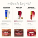 VIOLETTE_FR - Batom - BISOU JELLY Sheer Shine Hydrating Lipstick