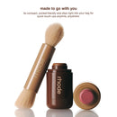 rhode - Face Brushes - Pocket Brush Double-Ended Makeup Brush