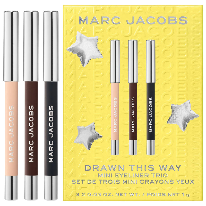 Marc Jacobs Beauty - Lápis - Mini Drawn This Way Longwear Eyeliner Trio Gift Set