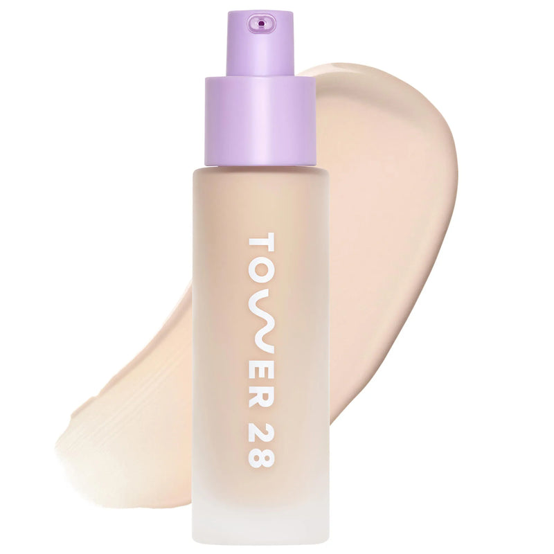 Tower 28 Beauty - Base - Swipe Serum Non-Acnegenic Foundation with Medium Buildable Coverage