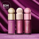Rare Beauty - Value & Gift Sets - Violet Faves Mini Cheek and Lip Trio Makeup Gift Set