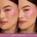 Rare Beauty - Value & Gift Sets - Violet Faves Mini Cheek and Lip Trio Makeup Gift Set