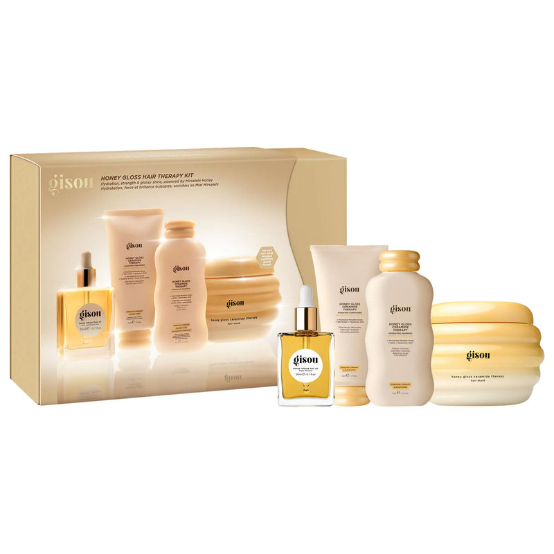 Gisou - Gloss - Honey Gloss Hair Therapy Set