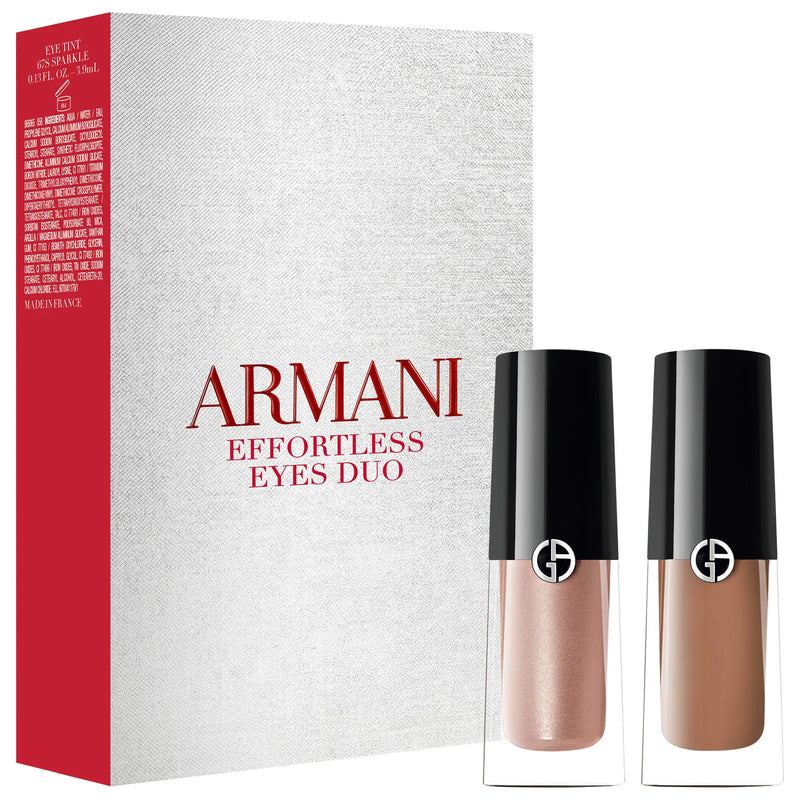 Armani Beauty - Sombra - Effortless Eye Tint Long-Lasting Liquid Eyeshadow Duo Gift Set