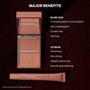 PATRICK TA - Blush - Major Headlines Double-Take Crème & Powder Blush Duo & Lip Balm Makeup Gift Set