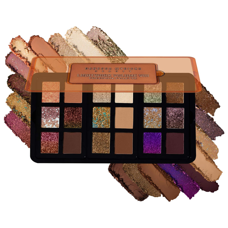 Danessa Myricks Beauty - Sombra - LIGHTWORK VIII Freedom Makeup Palette: Magnetic, Customizable, Stackable Palette for Eyes & Face