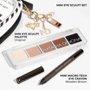 NATASHA DENONA - Sombra - Mini Eye Sculpt Eyeshadow Palette & Eye Crayon Pencil Duo Makeup Gift Set