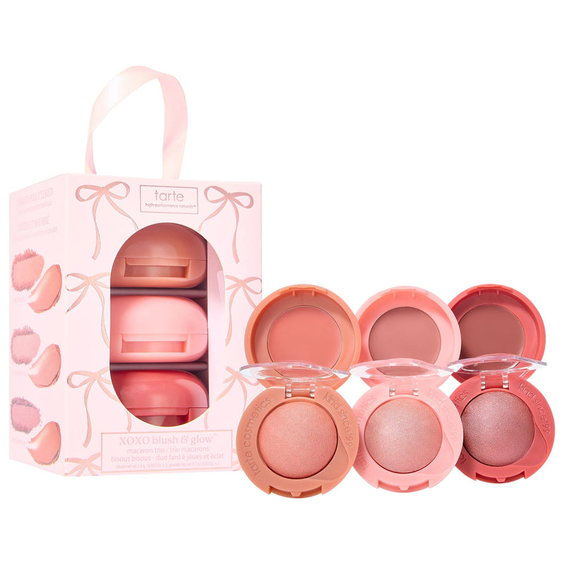 tarte - Blush - xoxo blush & glow macaron set